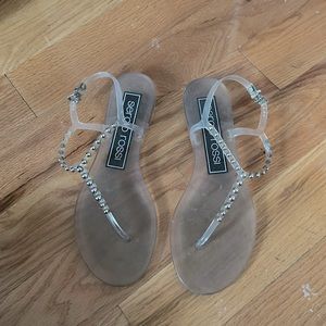 Sergio Rossi Jelly Sandals